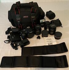 Used, Canon EOS 4000D Digital SLR Camera 18-55mm Lens Bundle With Extras V2 for sale  Shipping to South Africa