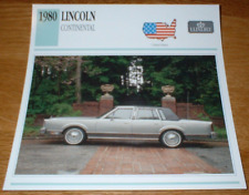 1980 lincoln continental for sale  Melvindale