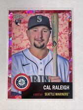 Cal Raleigh 2022 Topps Chrome Platinum Anniversary Fuchsia Refractor RC 011/100 for sale  Shipping to South Africa