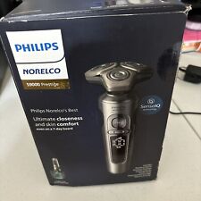 Usado, NUEVA afeitadora recargable Philips Norelco S9000 Prestige húmeda/seca + cápsula de limpieza rápida segunda mano  Embacar hacia Argentina