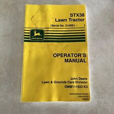 Operator manual john for sale  Farina