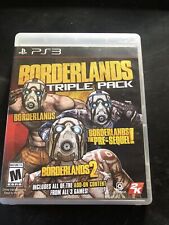 Borderlands Triple Pack (Sony PlayStation 3, 2015), used for sale  Shipping to South Africa