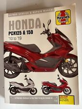Honda PCX 125 Haynes Workshop Manual 2010-2019, used for sale  Shipping to South Africa
