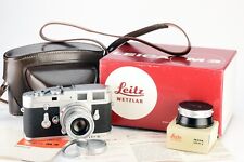 Leica M3 Chrome 1965 Range Finder 35mm Camera With 50mm F/2.8 Elmar 1965 Lens MP for sale  LONDON