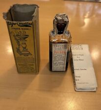 Antique Vapo-Cresolene Co Embossed Hobnail Bottle In Box With Instruction Sheet for sale  Shipping to South Africa