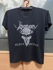 Camiseta Vintage Venom Band Anos 80 Black Metal Tour Concerto Tamanho P Bathory Sodom comprar usado  Enviando para Brazil