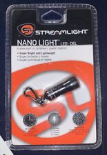 Llavero en miniatura Streamlight 73001 Nano luz negra linterna LED, usado segunda mano  Embacar hacia Argentina