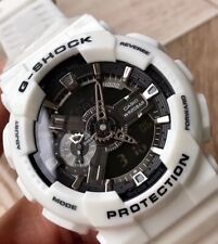 Reloj Hombre G-Shock Correa Blanca Reloj Cronógrafo Digital GA110GW segunda mano  Embacar hacia Argentina