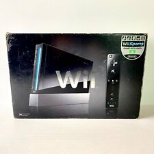 Consola Nintendo Wii Negra + Caja y Todos los Cables - Probada y Funcionando - Envío Gratis segunda mano  Embacar hacia Argentina