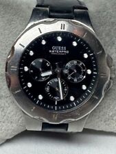 Reloj Hombre GUESS WaterPro Cronógrafo Tono Plateado Cuarzo Batería Nueva segunda mano  Embacar hacia Argentina