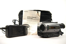 Paquete de videocámara Sony Handycam Video 8 CCD-TR96 30x zoom digital probado funcionando, usado segunda mano  Embacar hacia Argentina