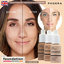 TWIN PACK - Phoera Matte Skin Foundation Pełne pokrycie Korektor do makijażu twarzy UK na sprzedaż  Wysyłka do Poland