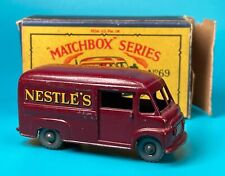 Used, Nestle's Van Commer 30 CWT A MOKO Lesney  Matchbox #69 GPW with Original Box for sale  Shipping to South Africa