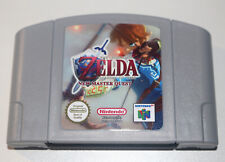 *Versão PAL* The Legend of Zelda Ocarina of Time Novo Jogo Master Quest Para N64 comprar usado  Enviando para Brazil