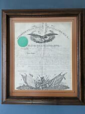 Abraham lincoln signed for sale  Marcellus
