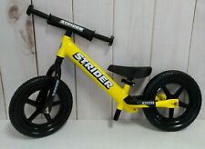 Strider - 12 Sport Balance Bike, Ages 18 Months to 5 Years, Yellow (B), used for sale  Spokane