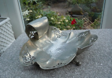 Hammered footed bowl for sale  LEICESTER