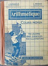Livre arithmétique. cours d'occasion  Nuits-Saint-Georges
