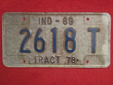 License plate tractor for sale  Woodward