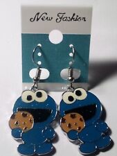 Cookie monster earrings for sale  Fort Smith
