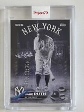Used, 2021 Topps Project 70 #3 BABE RUTH by DJ Skee Print Run 8,555 for sale  Shipping to South Africa