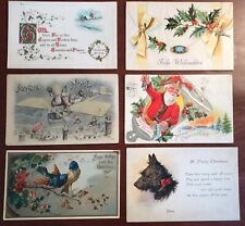 Christmas postcards 10 for sale  COOKSTOWN