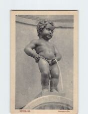 Postcard manneken pis d'occasion  Expédié en Belgium