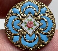 Victorian enamel button for sale  Shipping to Ireland