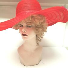 Red sheer hat for sale  Garland