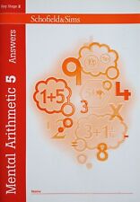 Mental arithmetic answers for sale  UK