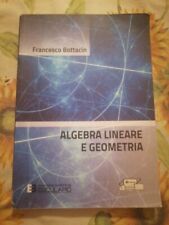 Libro algebra lineare usato  Valeggio Sul Mincio