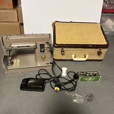 Vintage Singer 301A Sewing Machine + Attachments & Carrying Case for sale  Shipping to Canada