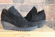 Black suede wedge for sale  BOSTON