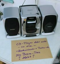 Kompakt-Stereoanlage Grundig CDM 700 CD-Player ohne Funktion Kassettenplayer fun, gebraucht gebraucht kaufen  Deutschland