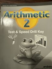 Abeka arithmetic tests for sale  Mckinney