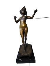 Art deco bronzefigur gebraucht kaufen  WÜ-Lengfeld
