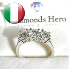 Anello trilogy diamante usato  Milano