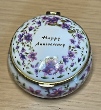 Happy anniversary lidded for sale  PICKERING