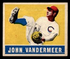 Leaf Baseball 1948 #53 John Vander Meer en muy buen estado *d2, usado segunda mano  Embacar hacia Argentina