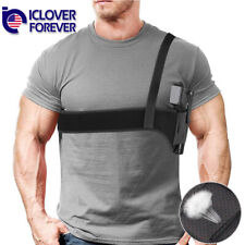 Underarm Gun Holster Concealed Carry Shoulder Tactical Pistol Waist Right Left, used for sale  Shipping to South Africa