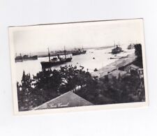 Postcard port said usato  Trieste