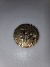 Bitcoin gold plated for sale  Fountain