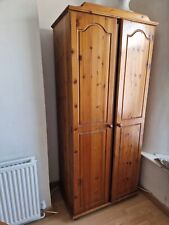 Pine wardrobe double for sale  LIVERPOOL