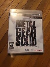 Metal Gear Solid The Legacy Collection (Sony PlayStation 3 2013) PS3 EN CAJA 2 discos segunda mano  Embacar hacia Mexico