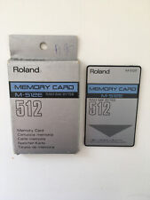 Usado, Roland Memory card M-512E. Pour ROLAND A80, A90, D50, D70 JV880 JD800 R8 etc ... comprar usado  Enviando para Brazil