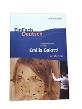 Emilia galotti gotthold usato  Roma