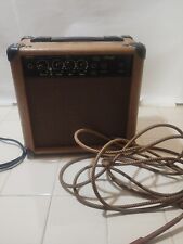 Amplificador de guitarra acústica Stagg 10 vatios marrón 10 AA - funciona, usado segunda mano  Embacar hacia Argentina