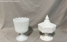 Milk glass candy for sale  Shipping to Ireland