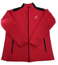 Chaqueta Rivalry Threads 91 Cincinnati Bearcats UC Forrada de Vellón Cremallera Completa Mediana segunda mano  Embacar hacia Argentina