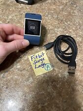 Fitbit Surge LARGE Black GPS HR Heart Rate Sleep Activity Fitness Tracker Watch for sale  Shipping to South Africa